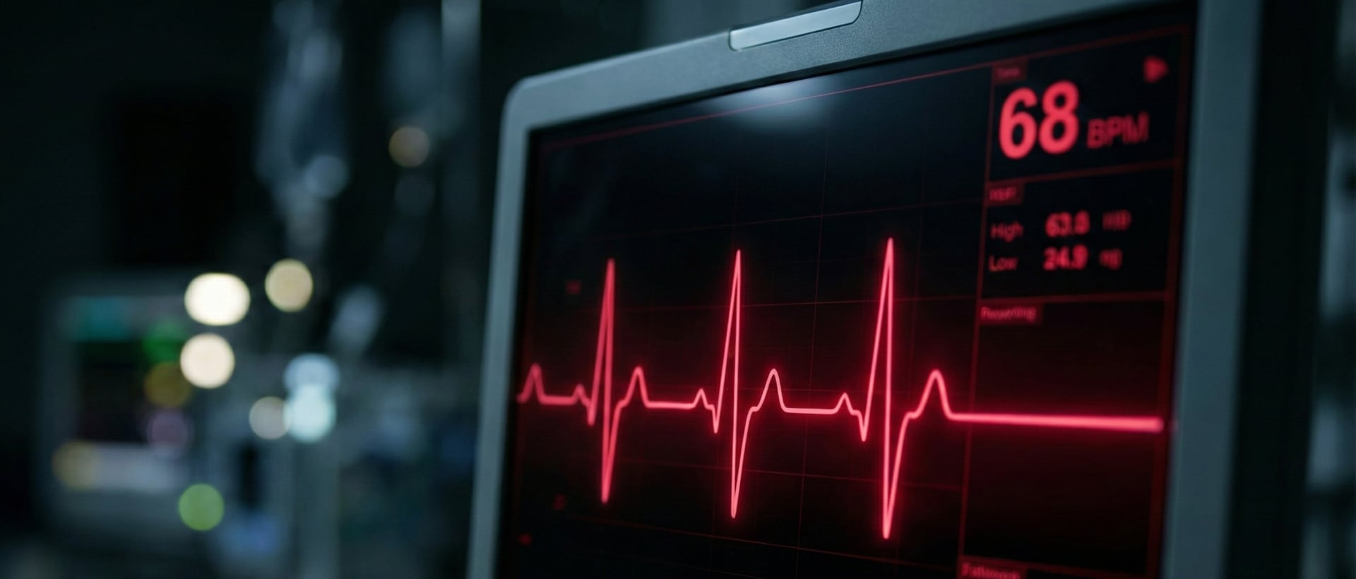 Flatlining Medical Monitor