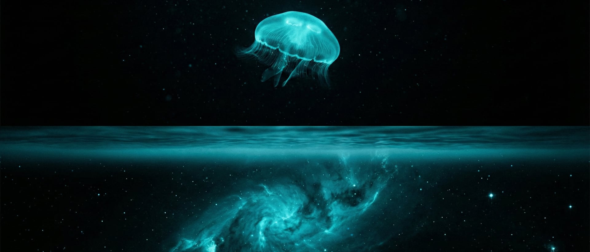 Deep Ocean and Space Abyss